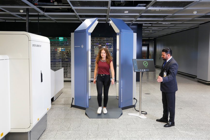 Rohde & Schwarz et Fraport évaluent le premier scanner de sécurité passagers au monde